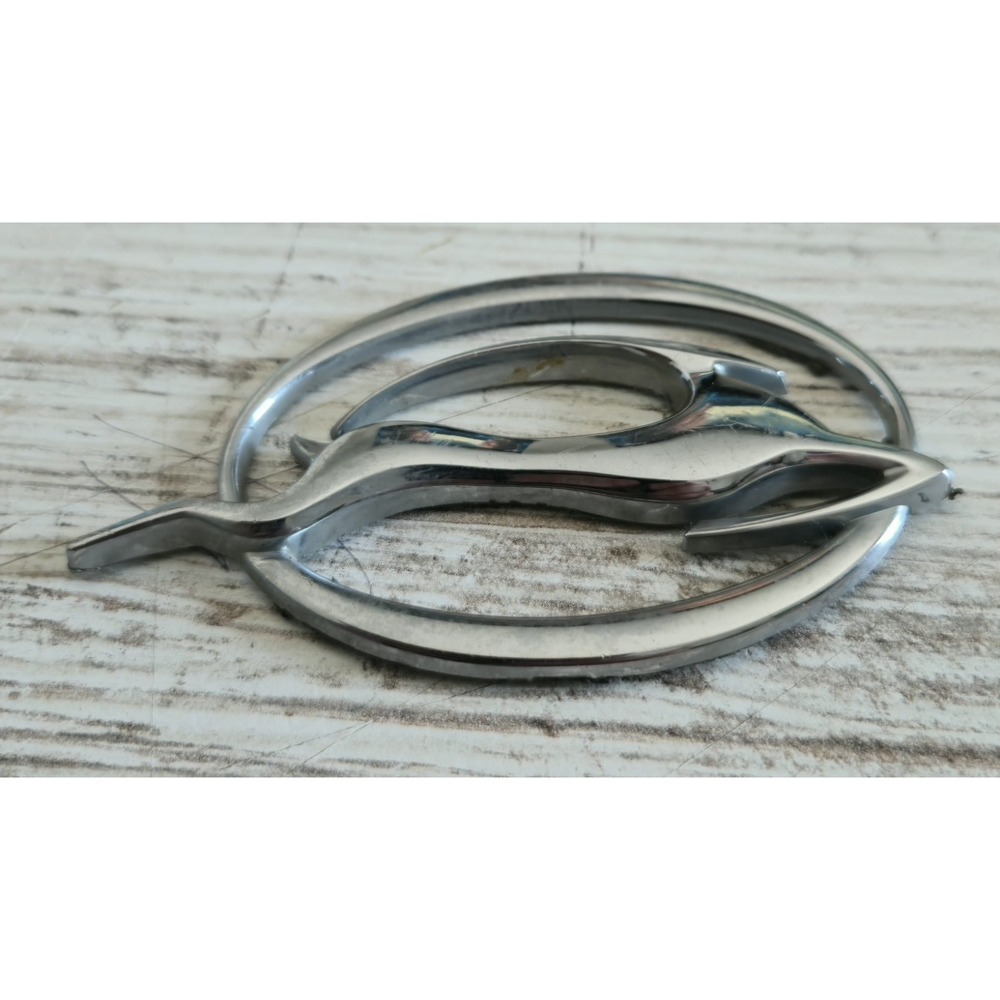 Chevrolet Impala Leaping Deer Chrome Emblem Badge 3.75" Used